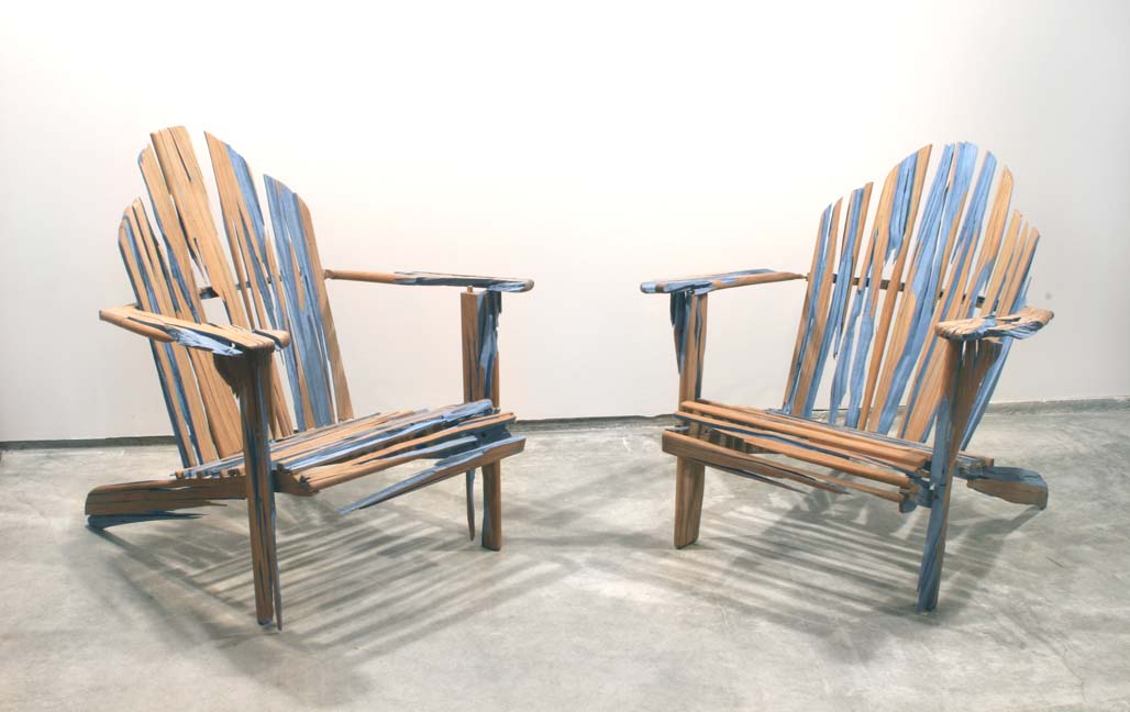 Creatice Adirondack Chairs Plastic Vs Wood with Simple Decor